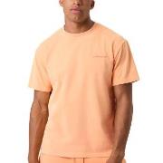 Björn Borg Oversized Washed T-shirt Oransje bomull X-Large Herre
