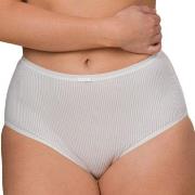 Trofe Sanna High Waist Maxi Brief Truser Benhvit Large Dame