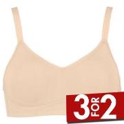 Damella BH Carla Soft Bra Hud polyester C 90 Dame