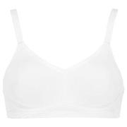 Damella BH Carla Soft Bra Hvit polyester F 95 Dame