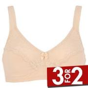 Damella BH Felice Soft Bra Hud bomull C 85 Dame