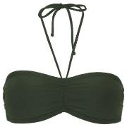 Damella Olivia Padded Bikini Bra Mørkgrørnn  40 Dame