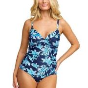 Damella Tara Swimsuit Pattern Blå Mønster 42 Dame