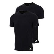adidas 2P Active Flex Cotton Crew Neck T-Shirt Svart bomull Large Herr...