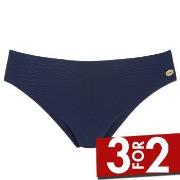 Damella Brigitte Textured Bikini Brief Marine nylon 46 Dame