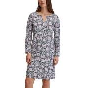 Calida Autumn Dreams Long Sleeve Nightdress Blå Mønster bomull Large D...