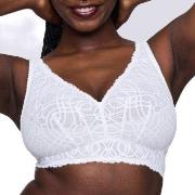PrimaDonna BH Salerno Wireless Bralette Benhvit F 75 Dame