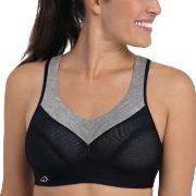 Anita BH Active Wool Sport Bra Svart A 80 Dame
