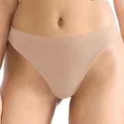 Sloggi Truser 2P GO Sense Tanga Briefs Beige modal Small Dame