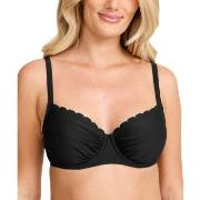 Damella Grace Wavy Bikini Bra Svart B/C 44 Dame