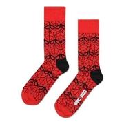 Happy socks Strømper Marvel Spider Man Thwip Sock Rød Mønster bomull S...