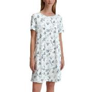 Calida Coastal Dreams Sleepshirt Blå Mønster bomull Small Dame