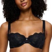 Triumph BH Palina Moonlight Kiss Wired Bra Svart polyamid D 85 Dame