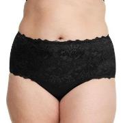 Swegmark Truser Lace Maxi Briefs Svart polyamid 2XL Dame