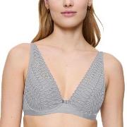 Triumph BH Aura Spotlight Plunge Bra Lysgrå C 70 Dame