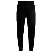 BOSS Waffle Pants With Cuff Svart XX-Large Herre