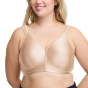 Swegmark BH Shine Soft Bra Moulded Cups Beige polyamid E 90 Dame