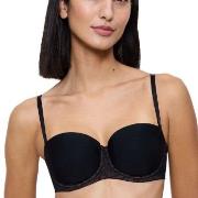 Triumph BH Signature Sheer Wired Balconette Bra Svart C 80 Dame