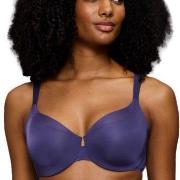 Triumph BH BMU Illusion Curve Minimizer Bra Mørkelilla E 85 Dame