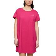 Triumph Nightdress Short Sleeve Mørkrosa bomull 38 Dame