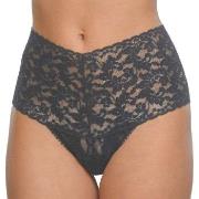 Hanky Panky Truser 2P Signature Lace Retro Thong Grå nylon One Size Da...
