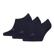 Calvin Klein Strømper 3P Footie Men Socks High Cut Navy Str 43/46 Herr...