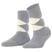 Burlington Strømper Women Cosy Argyle House socks Grå Str 36/41 Dame