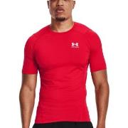 Under Armour HeatGear SS Compression Shirt Rød Medium Herre