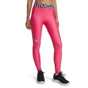 Under Armour HeatGear Leggings Rosa polyester Medium Dame