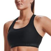 Under Armour BH Mid Crossback Sport Bra Svart polyester X-Small Dame