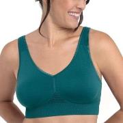 Anita Lotta Bralette BH Petrol nylon X-Large Dame