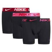 Nike 3P Everyday Essentials Micro Boxer Brief Svart/Rosa polyester 2XL...