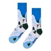 Happy socks Strømper Downhill Skiing Sock Hvit Str 36/40
