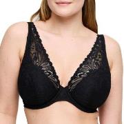 PrimaDonna BH Rupi Half Padded Plunge Bra Svart G 85 Dame