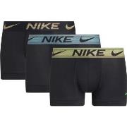 Nike 3P Everyday Essentials Micro Trunks Blå/Grønn polyester 2XL Herre