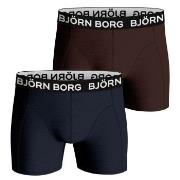 Bjorn Borg Bamboo Cotton Blend Boxer 2P Blå/Brun Small Herre