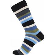 JBS Strømper 2P Patterned Cotton Socks Lysblå m Grå Str 40/47 Herre