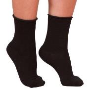 Trofe Bamboo Loose Socks Strømper 3P Svart Str 39/42 Dame