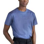 Bread and Boxers Pima Cotton Crew Neck Jeansblå bomull Medium Herre