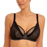 Freya BH Tailored UW High Apex Plunge Bra Svart I 70 Dame