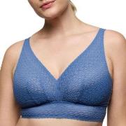 PrimaDonna BH Montara Full Cup Wireless Bra Blå polyamid F 80 Dame