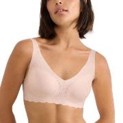 Sloggi BH ZERO Feel Bliss Soft Bra Lysrosa XL+ Dame