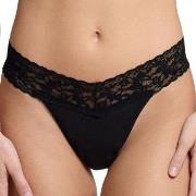 Hanky Panky Truser 3P Supima Cotton Original Rise Thong Svart One Size...