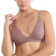 Sloggi BH ZERO Feel Bliss Push-Up Bra Brun X-Large Dame