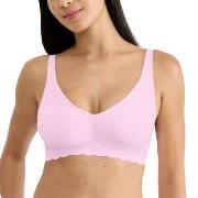 Sloggi BH ZERO Feel Bliss Soft Bra Rosa Large Dame