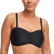 Swegmark Rio Bandeau Bikini Bra Padded Cups Svart C 75 Dame