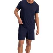 Bamboo Basics Nolan PJ Set Navy viskose Medium Herre