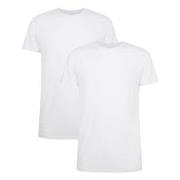 Bamboo basics 2P Ruben T-Shirt Round Neck Hvit XX-Large Herre