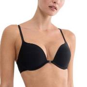 Triumph BH Pure Micro Push Up Bra With Front Closure Svart A 80 Dame