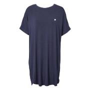 Missya Softness Modal Big Shirt Mørkblå modal Medium Dame